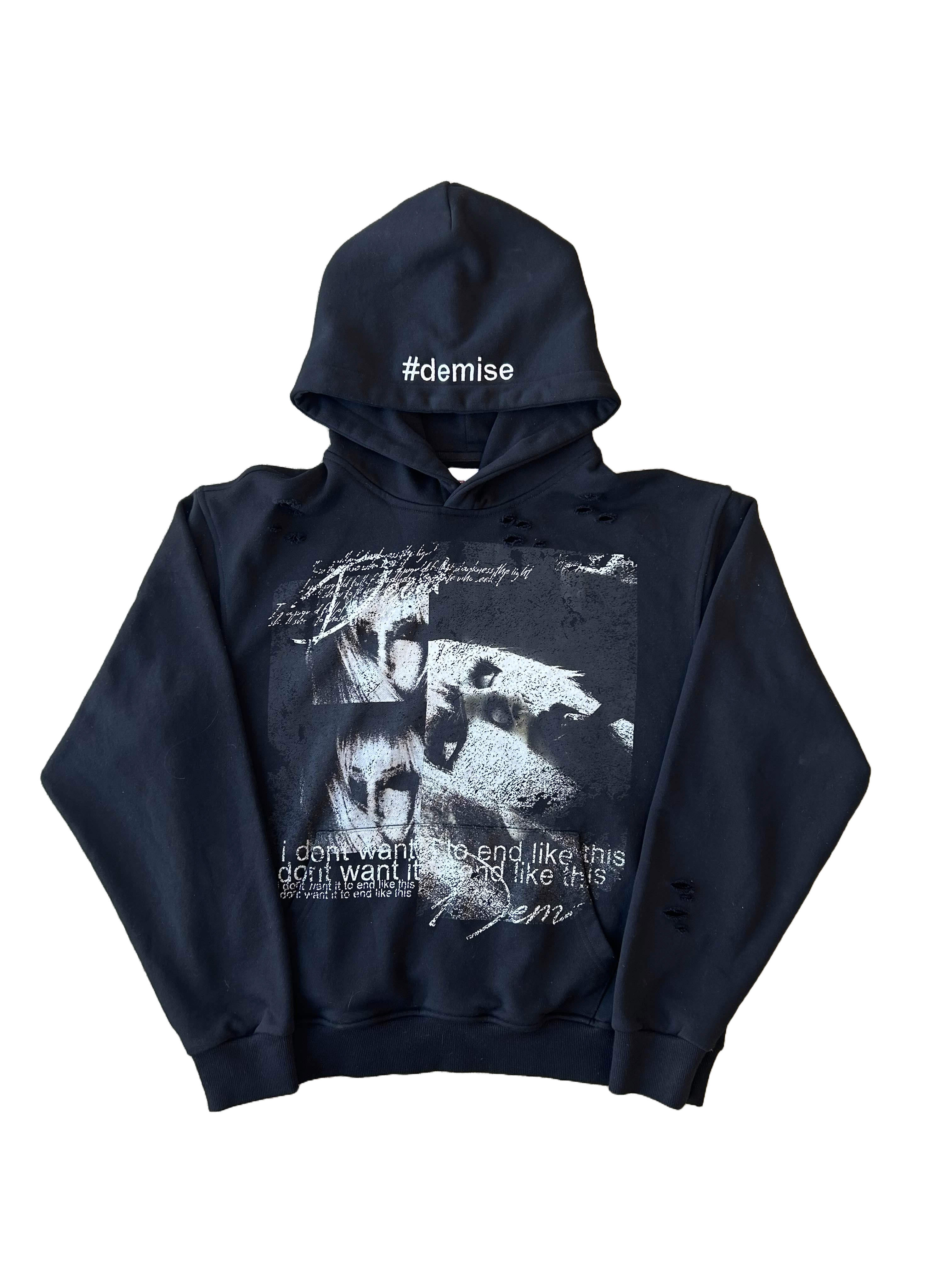 "demise" hoodie